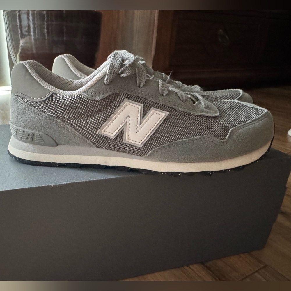 New Balance Grey White Sneakers